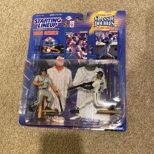 MLB Starting Lineup Ken Griffey Jr. And Alex Rodriguez Figures. Seattle Mariners
